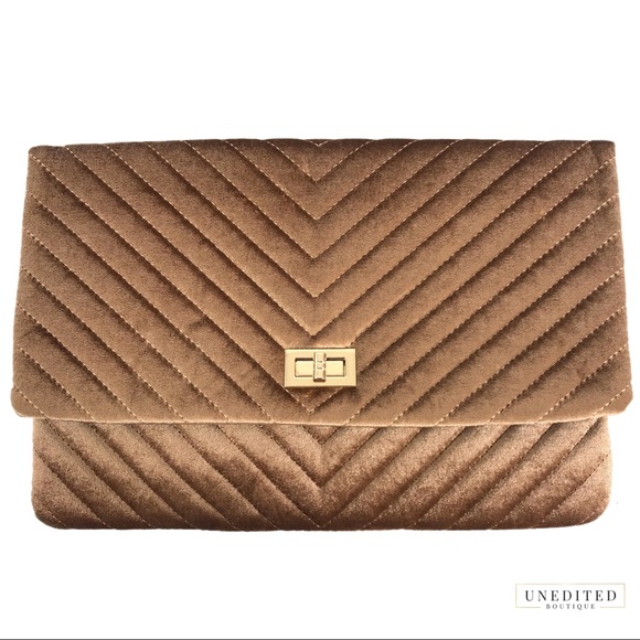 NWT - Shaena Velvet Shoulder Bag - Picture 2 of 7